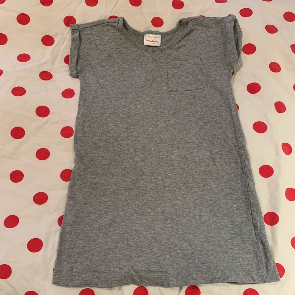 Like-new Hanna Andersson sueded cotton tunic dress